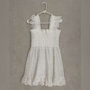 Hill House x Net-a-Porter White Lace Top/Dress